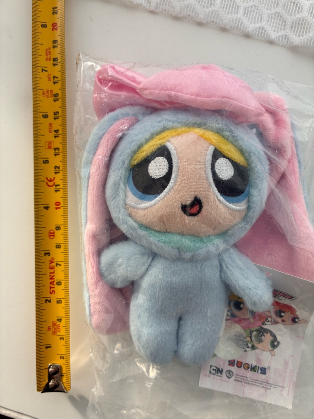 Powerpuff Girls Plush Doll keychain 17cm bag charm NWT